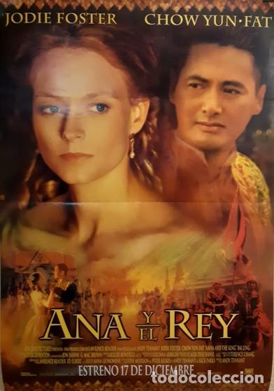 Cine: Cartel de cine original: Ana y el rey (1999)