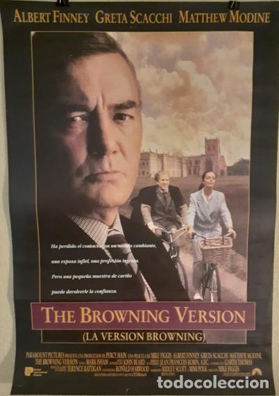 Cine: Cartel de cine original - The Browning Version (La Versi&oacute;n Browning) - 1994 - 98x68 cm
