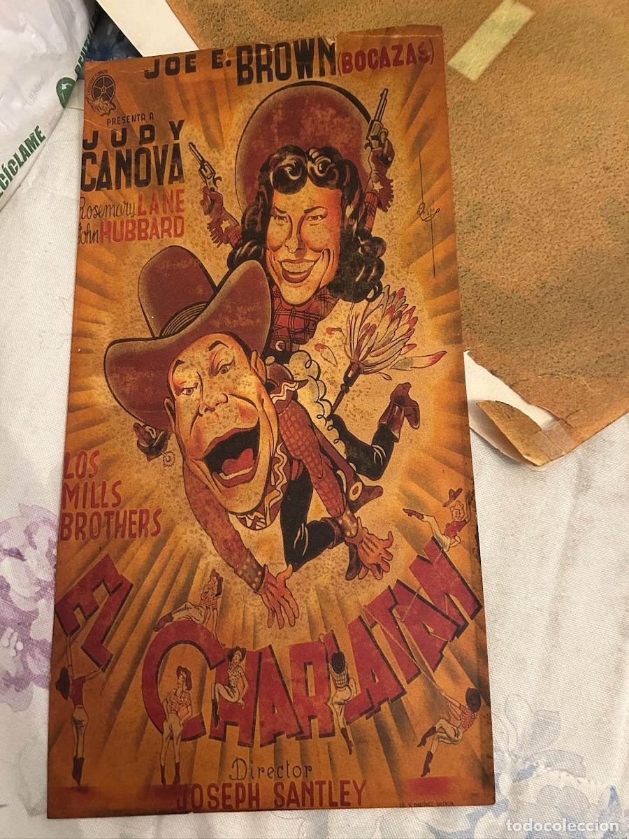 Cine: EL CHARLATAN POSTER 42X20 COO SE VE
