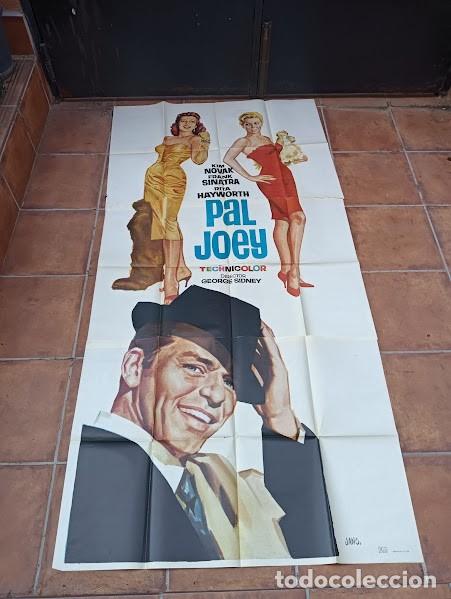 Cinema: SMP 2425 PAL JOEY FRANK SINATRA KIM NOVAK RITA HAYWORTH POSTER ORIGINAL 3 hojas ESTRENO 100X205