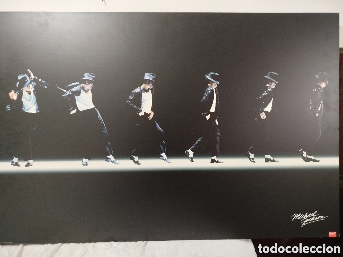 Cine: Cuadro Michael Jackson Moonwalk - Panel Artopweb (90x60 cm)