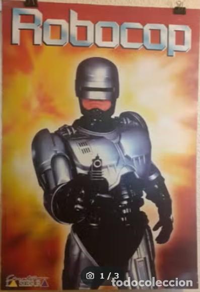 Cine: Cartel Promocional Original Cine RoboCop 3 (1995) Filmayer - CC La Sierra C&oacute;rdoba 68x48