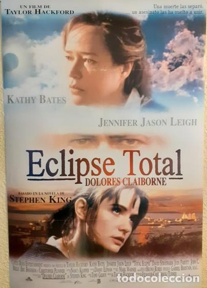 Cine: CARTEL DE CINE ORIGINAL - ECLIPSE TOTAL (DOLORES CLAIBORNE) DE 1995