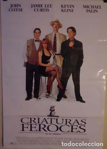 Cine: Cartel Original Cine Criaturas Feroces 1997 Original Salles 98x68