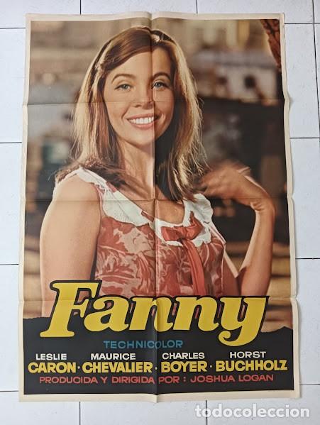 Kino: SMP 2439 FANNY LESLIE CARON HORST BUCHHOLZ JOSHUA LOGAN POSTER ORIGINAL ESTRENO 70X100