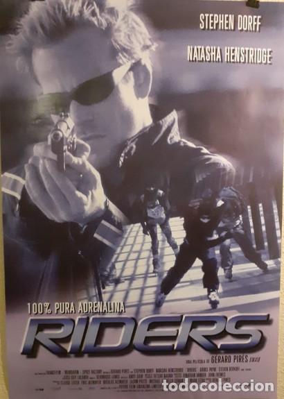 Cine: Cartel de cine original - RIDERS (2002) - Stephen Dorff - Grande: 98x68 cm