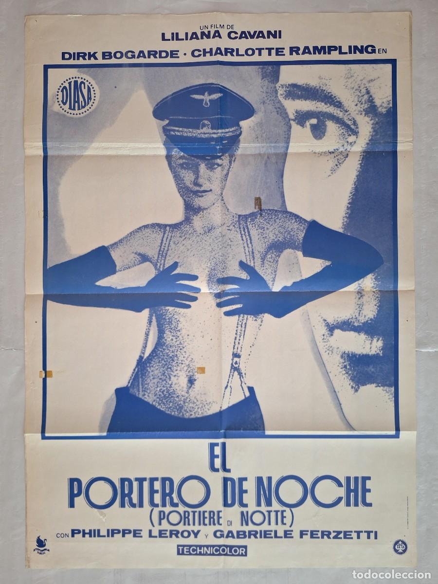 Cinema: ANTIGUO CARTEL CINE EL PORTERO DE NOCHE BOGARDE RAMPLING CAVANI RV C-1525