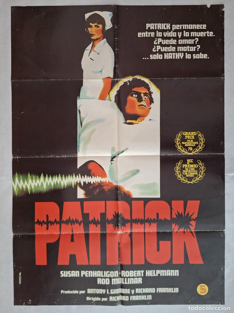 Cine: ANTIGUO CARTEL CINE PATRICK PREMIO SITGES A&Ntilde;O 1979 TERROR RV C-1533