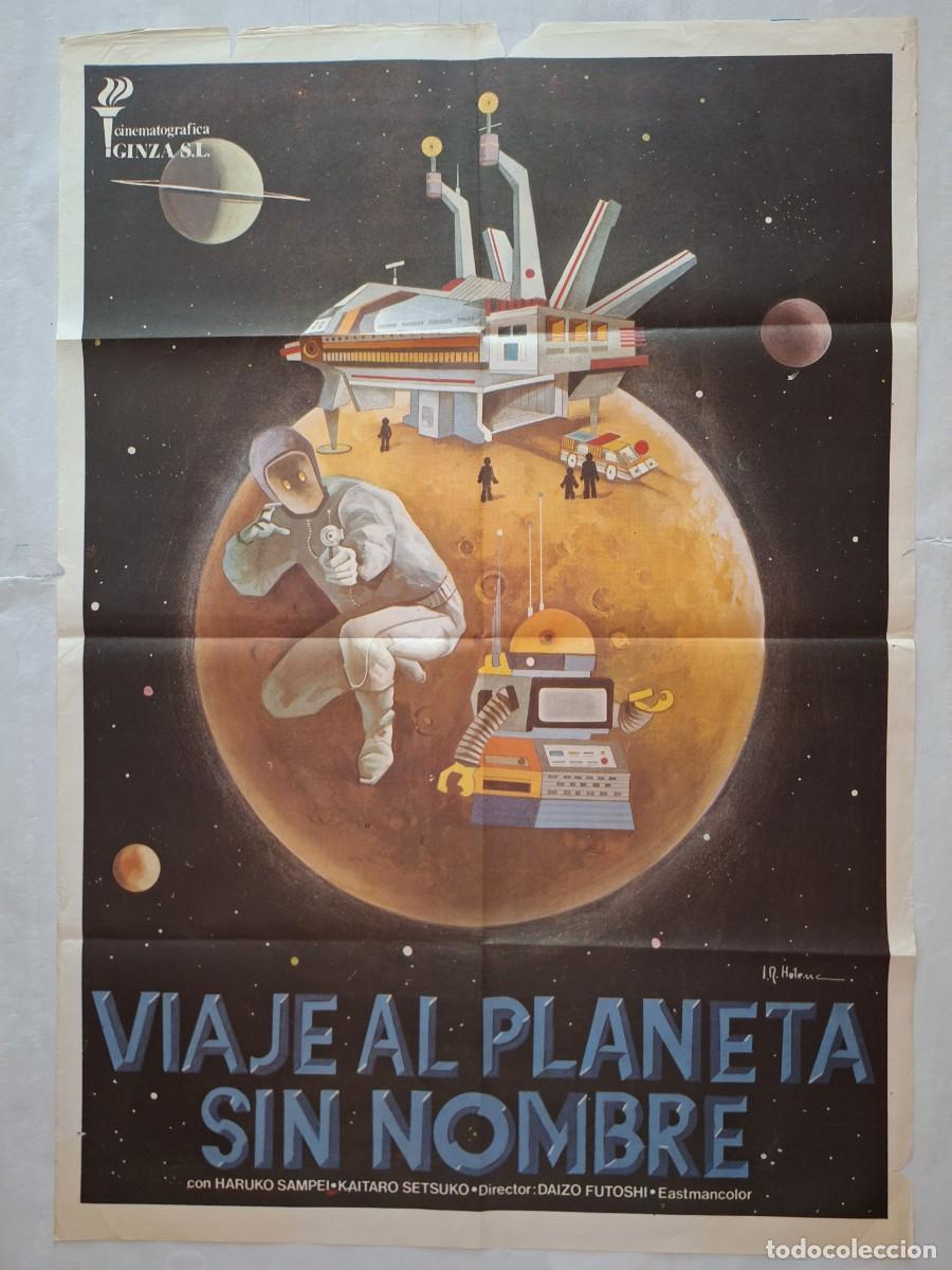 Cine: ANTIGUO CARTEL CINE VIAJE AL PLANETA SIN NOMBRE A&Ntilde;O 1984 RV C-1538