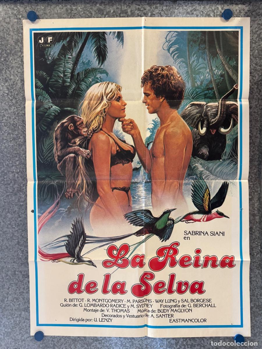 Cine: La reina de la selva, Sabrina Siani, Way Lung, POSTER ORIGINAL