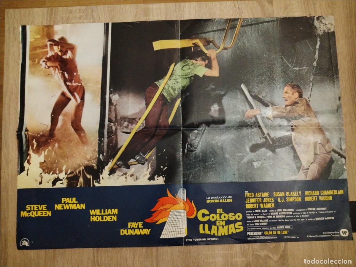 Cine: El coloso en llamas-Paul Newman -Steve McQueen