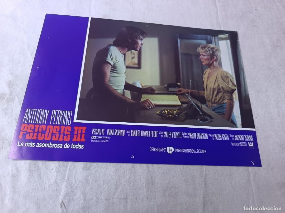Kino: Cartelera de cine antigua o vintage, pel&iacute;cula Psicosis III
