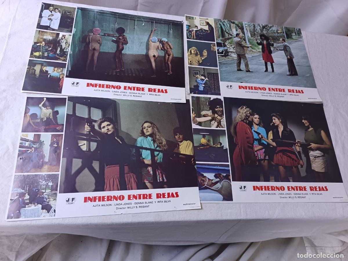 Cine: Lote de Carteleras de cine, antiguas o vintage, Infierno entre Rejas