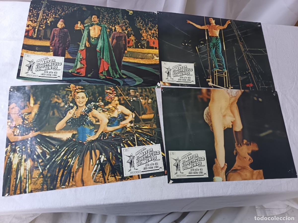 Kino: Lote de Carteleras de cine, antiguas o vintage, El Mayor Espect&aacute;culo del Mundo