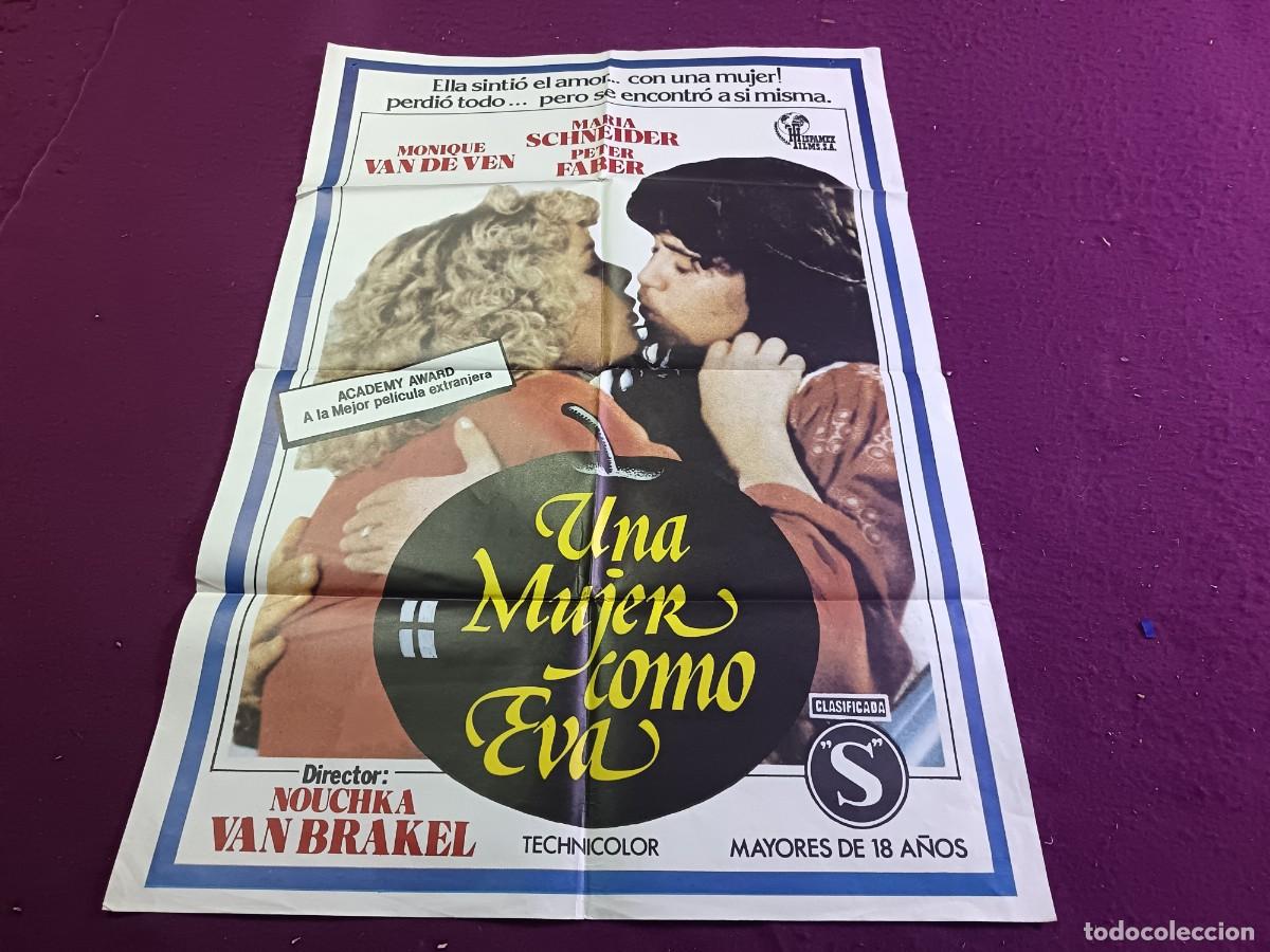 Cinema: CC4, Cartel de Cine Gran Formato, Una Mujer como Eva, unos 100 x 70 cms.