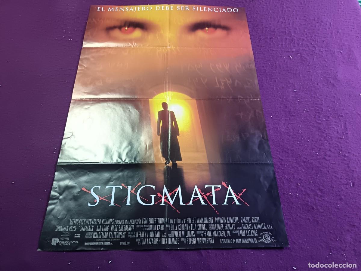 Kino: CC9, Cartel de Cine Gran Formato, Stigmata, unos 100 x 70 cms.