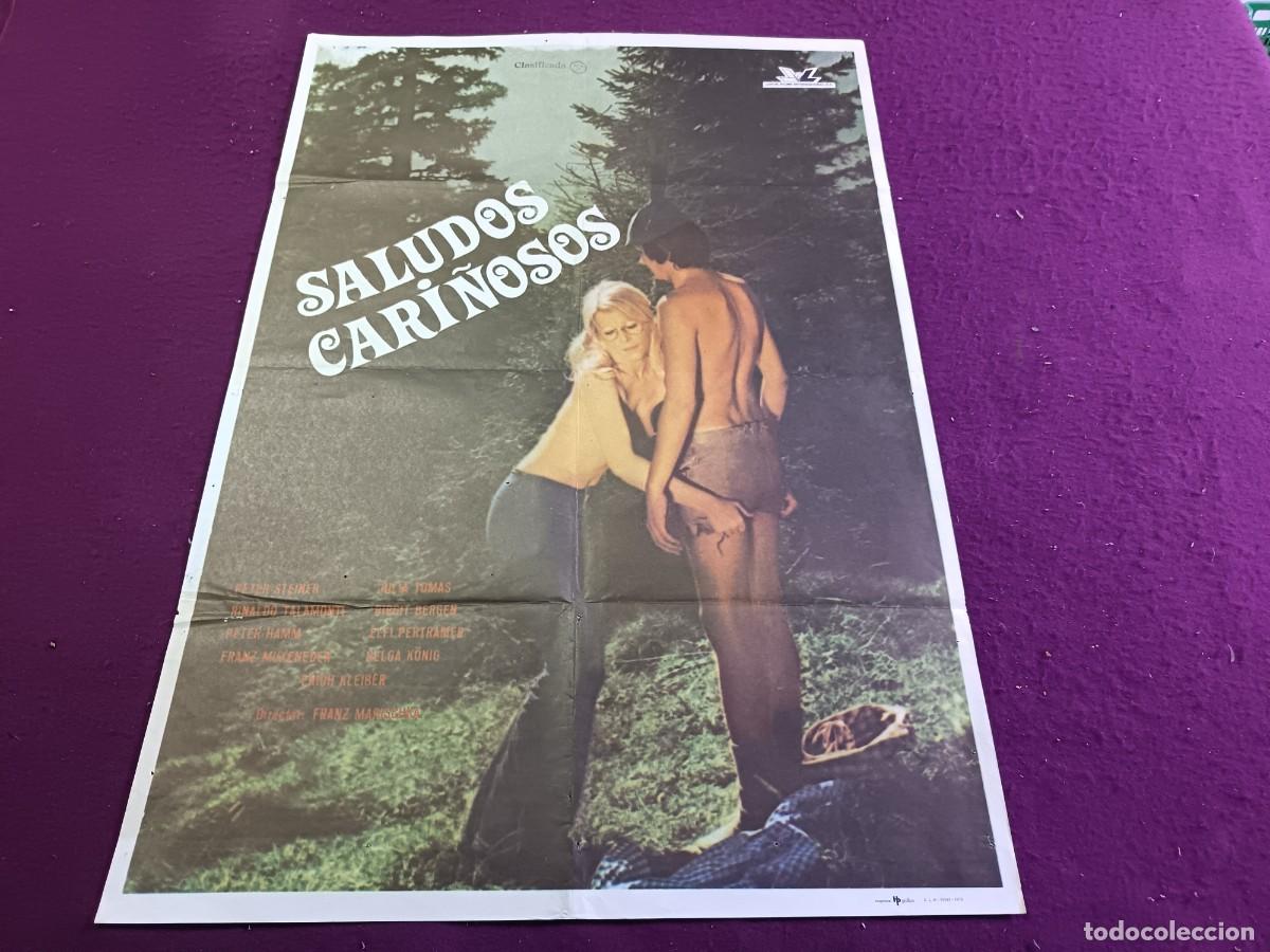 Cine: CC15, Cartel de Cine Gran Formato, Saludos Cari&ntilde;osos, unos 100 x 70 cms.
