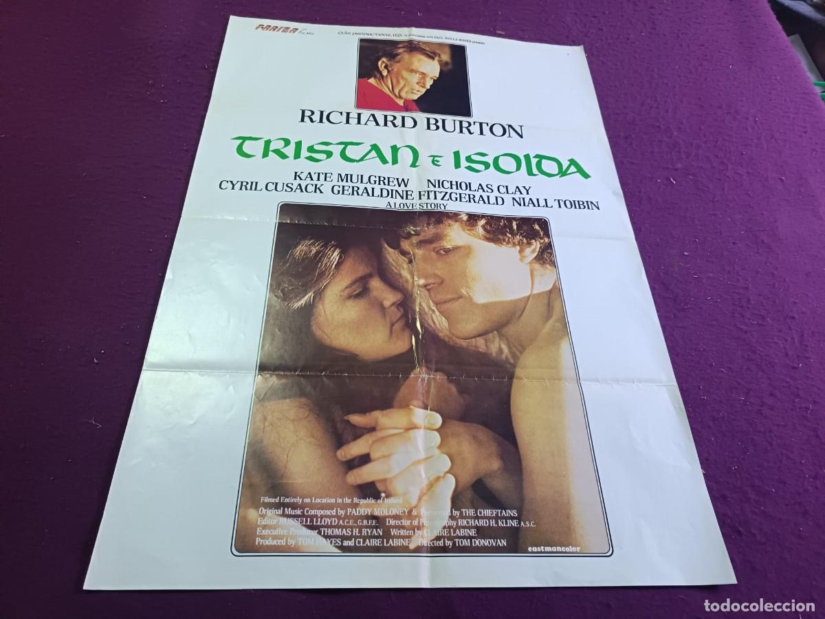 Cine: CC17, Cartel de Cine Gran Formato, Trist&aacute;n e Isolda, unos 100 x 70 cms.