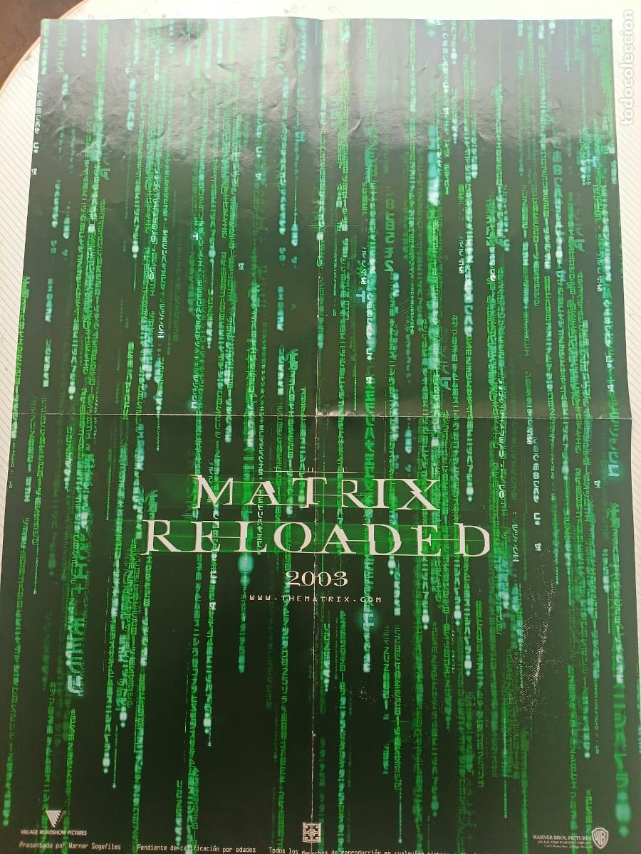Cine: 1X2 POSTERS CINE MATRIX RELOADED 2003 -X-MEN 2