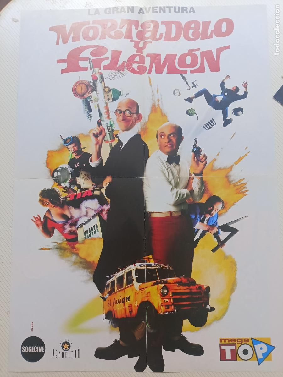 Cine: POSTER MORTADELO Y FILEMON. MEGA TOP
