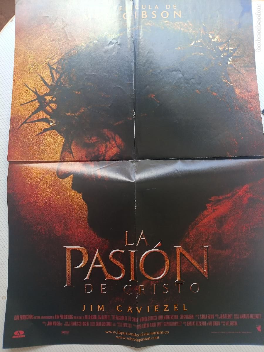 Cine: POSTER LA PASI&Oacute;N DE CRISTO-LA VENTANA SECRETA 58X41 CTM