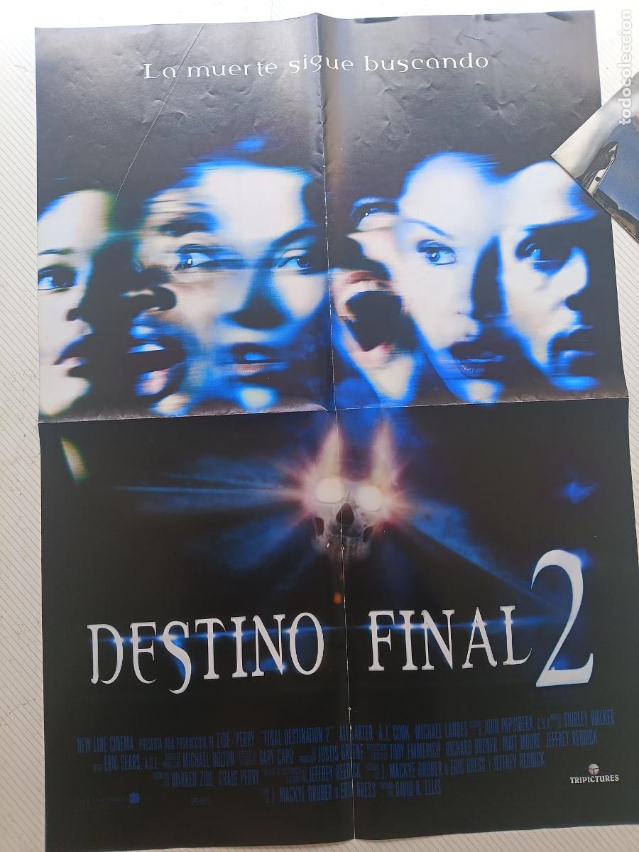 Cine: CARTEL DOBLE DE 40X60 PELICULAS: Destino Final 2 Y el N&uacute;cleo