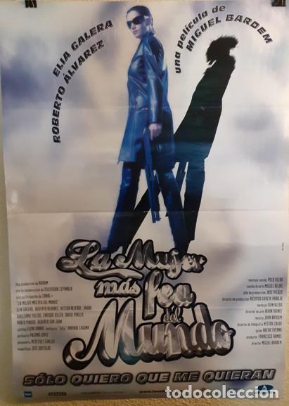 Cine: Cartel Cine Original La Mujer Mas Fea Del Mundo (1999) Papel Grueso