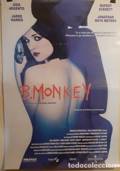 Cine: Cartel Cine Original B.Monkey (1998) Asia Argento Colecci&oacute;n Particular