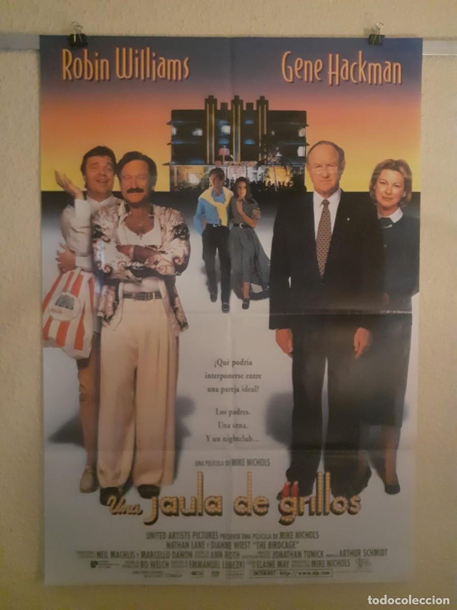 Cine: Cartel Cine Original Una Jaula De Grillos (1996) Robin Williams Colecci&oacute;n Particular