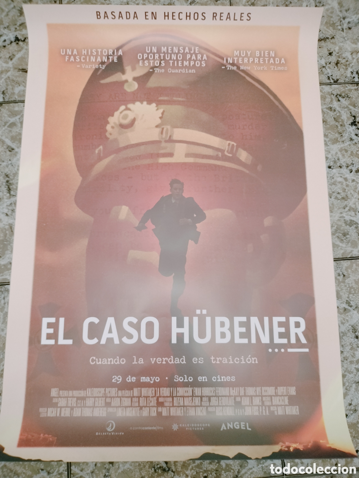 Cine: Poster Original El Caso Hubener 100x70