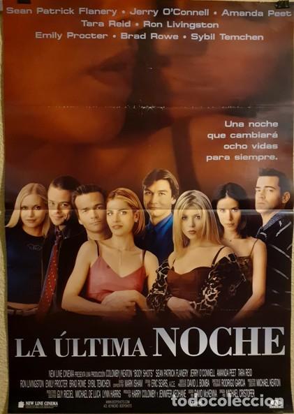 Cine: Affiche de cin&eacute;ma La &uacute;ltima noche / Body Shots (1999) Rare