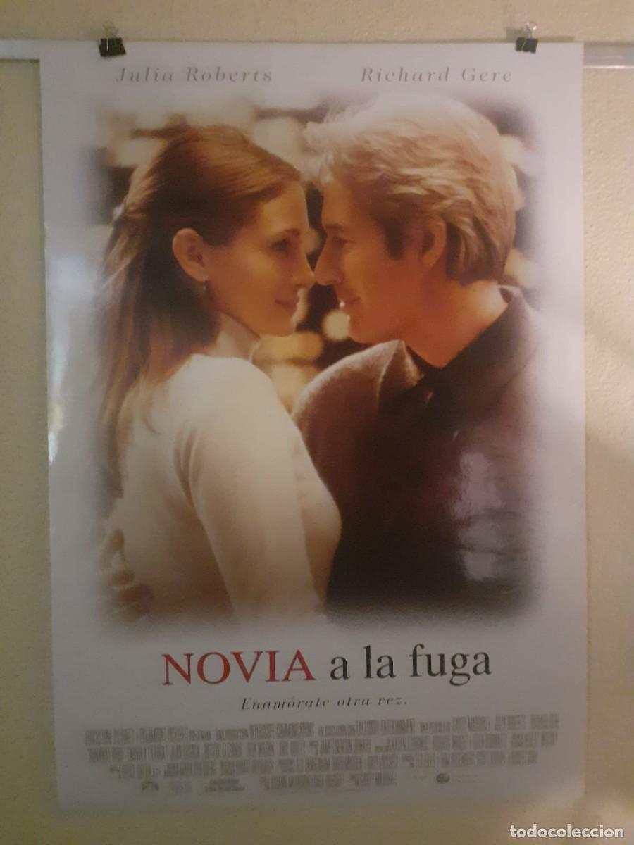Cine: Cartel Cine Original Novia A La Fuga (1999) Julia Roberts Richard Gere &bull; ESTADO MINT ENROLLADO