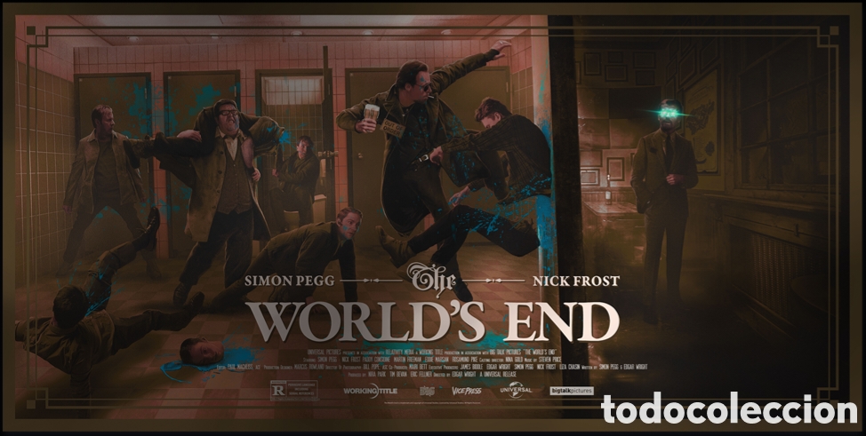 Cine: Cartel de The World's End (Foil Variant)