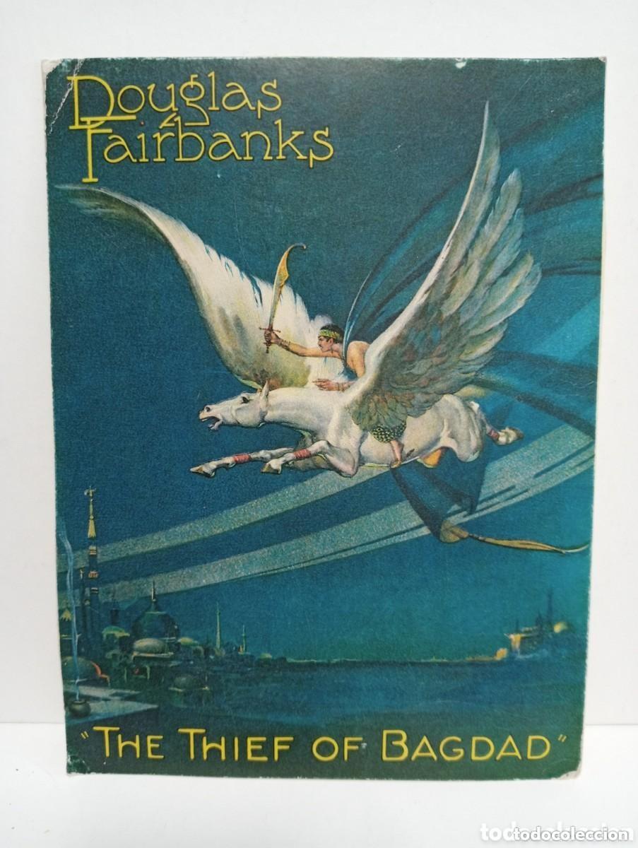 Cine: DOUGLAS FAIRBANKS - THE THIEF OF BAGDAD. NOTEBOARD