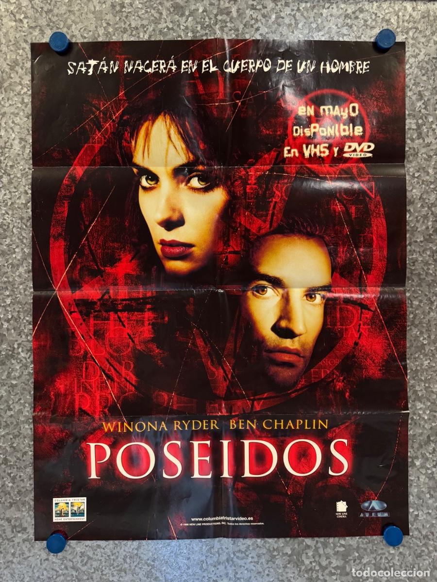 Cine: Poseidos, Winona Ryder, Ben Chaplin, POSTER ORIGINAL