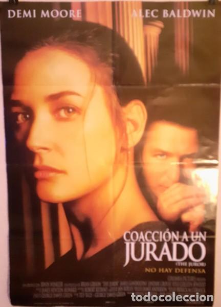 Cine: Cartel de Cine Original: Coacci&oacute;n a un jurado (1996) - Colecci&oacute;n Particular