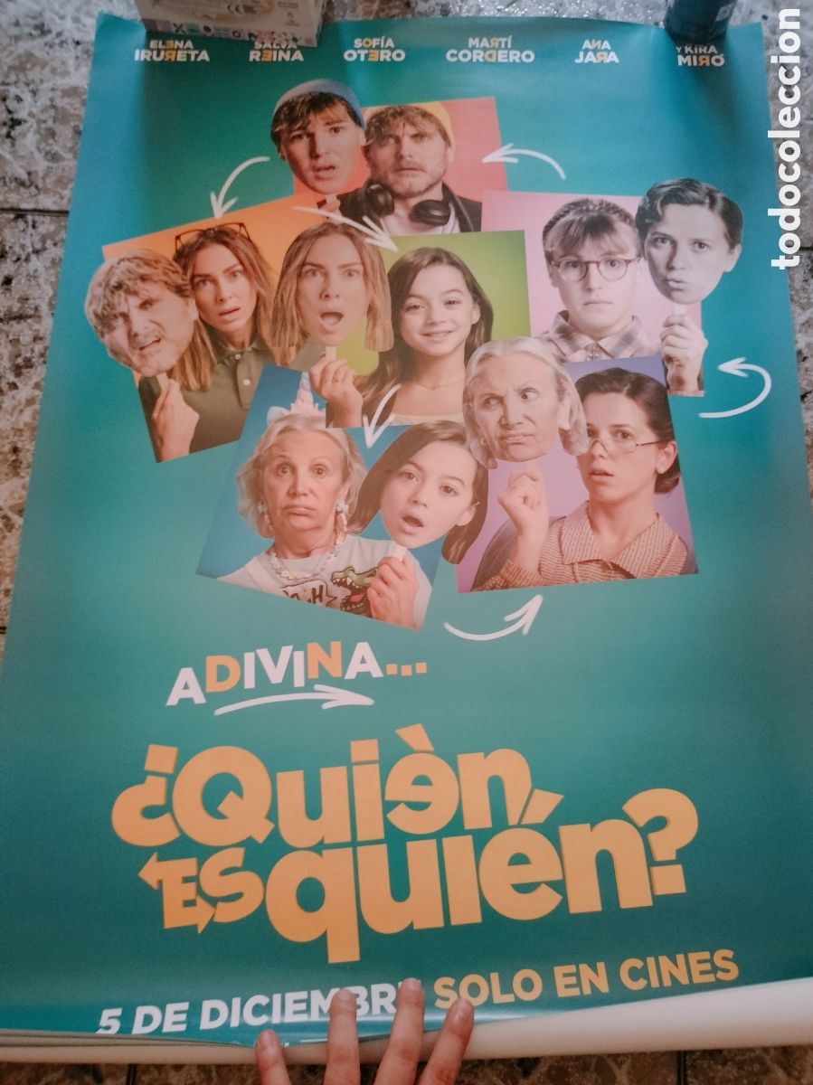 Cine: Poster Original Adivina... &iquest;Qui&eacute;n es Quien? 100x70