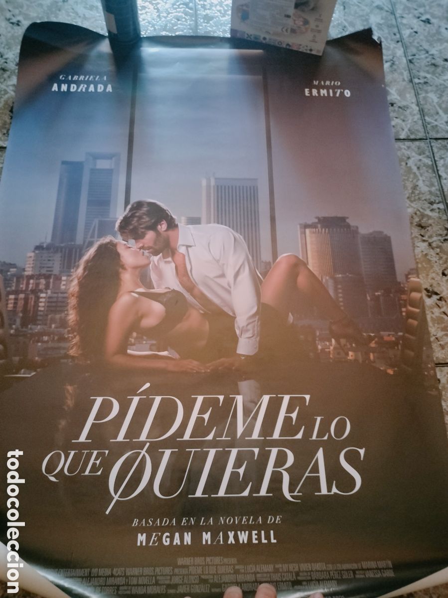 Cine: Poster Original P&iacute;deme lo que Quieras 100x70