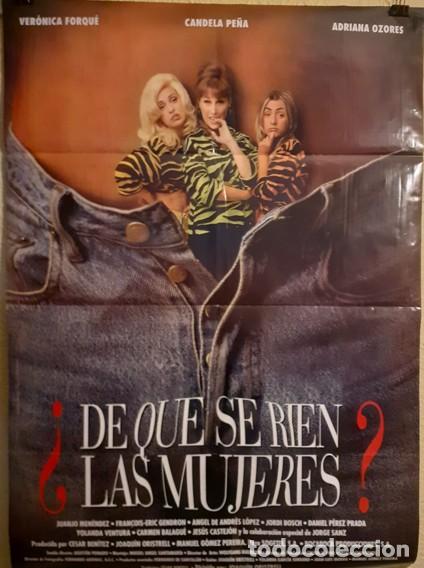 Cine: Cartel de Cine Original: &iquest;De qu&eacute; se r&iacute;en las mujeres? (1997) - Colecci&oacute;n Particular