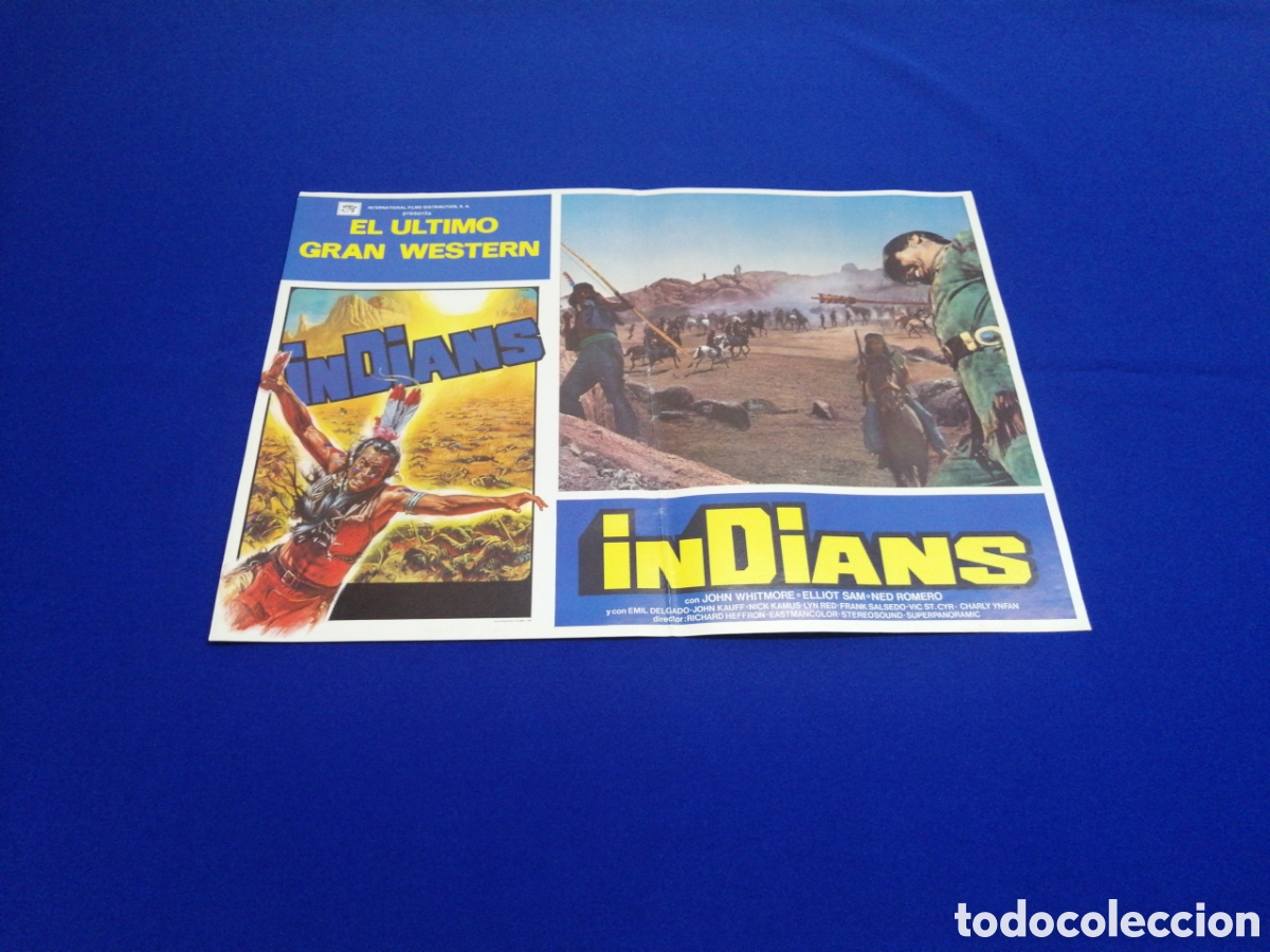 Kino: INDIANS - EL &Uacute;LTIMO GRAN WESTERN A&Ntilde;O 1979