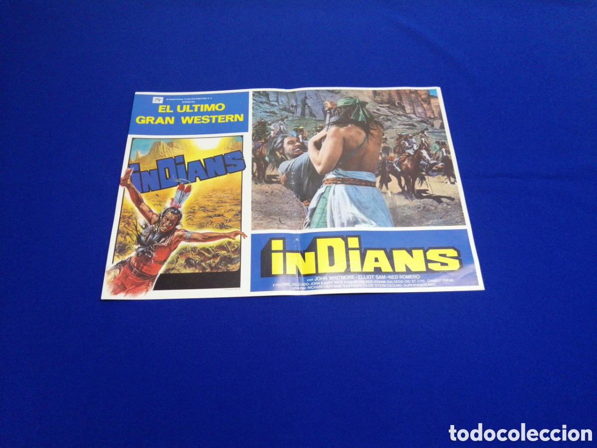 Cine: INDIANS - EL &Uacute;LTIMO GRAN WESTERN A&Ntilde;O 1979