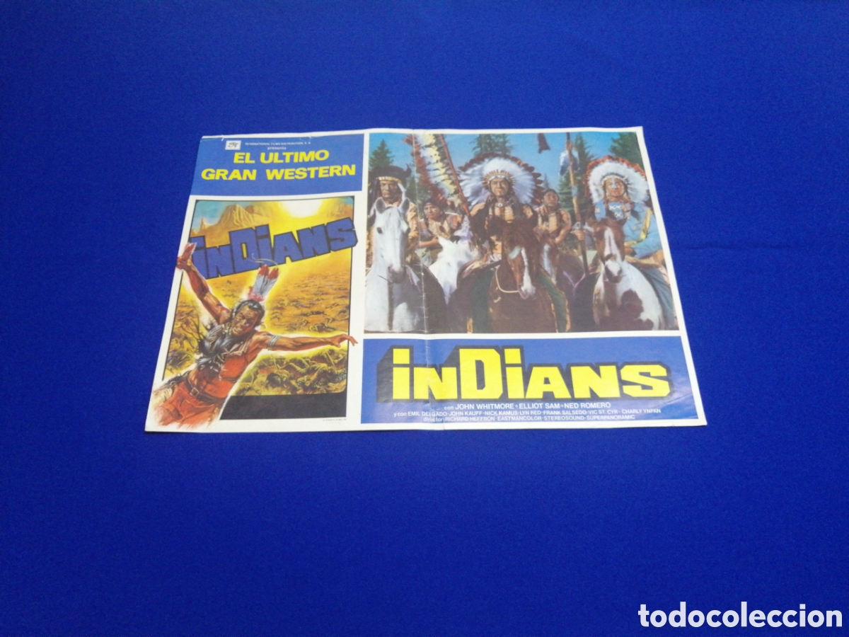 Cin&eacute;ma: INDIANS - EL &Uacute;LTIMO GRAN WESTERN A&Ntilde;O 1979