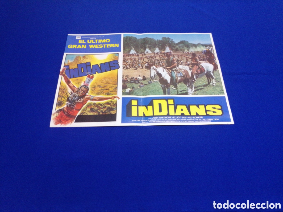 Kino: INDIANS - EL &Uacute;LTIMO GRAN WESTERN A&Ntilde;O 1979