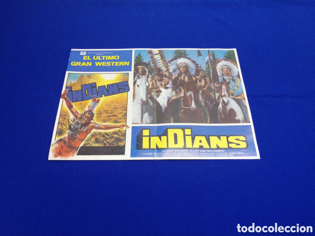 Cinema: INDIANS - EL &Uacute;LTIMO GRAN WESTERN A&Ntilde;O 1979