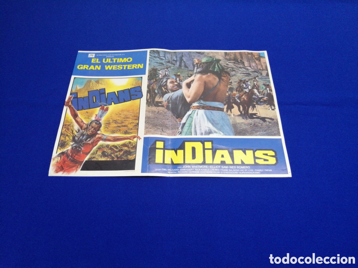 Kino: INDIANS - EL &Uacute;LTIMO GRAN WESTERN A&Ntilde;O 1979