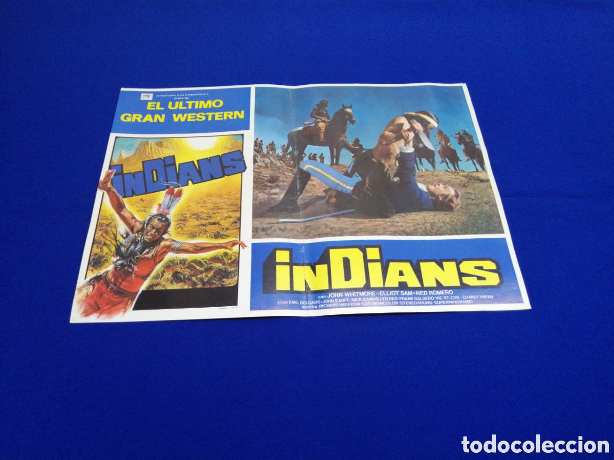 Kino: INDIANS - EL &Uacute;LTIMO GRAN WESTERN A&Ntilde;O 1979