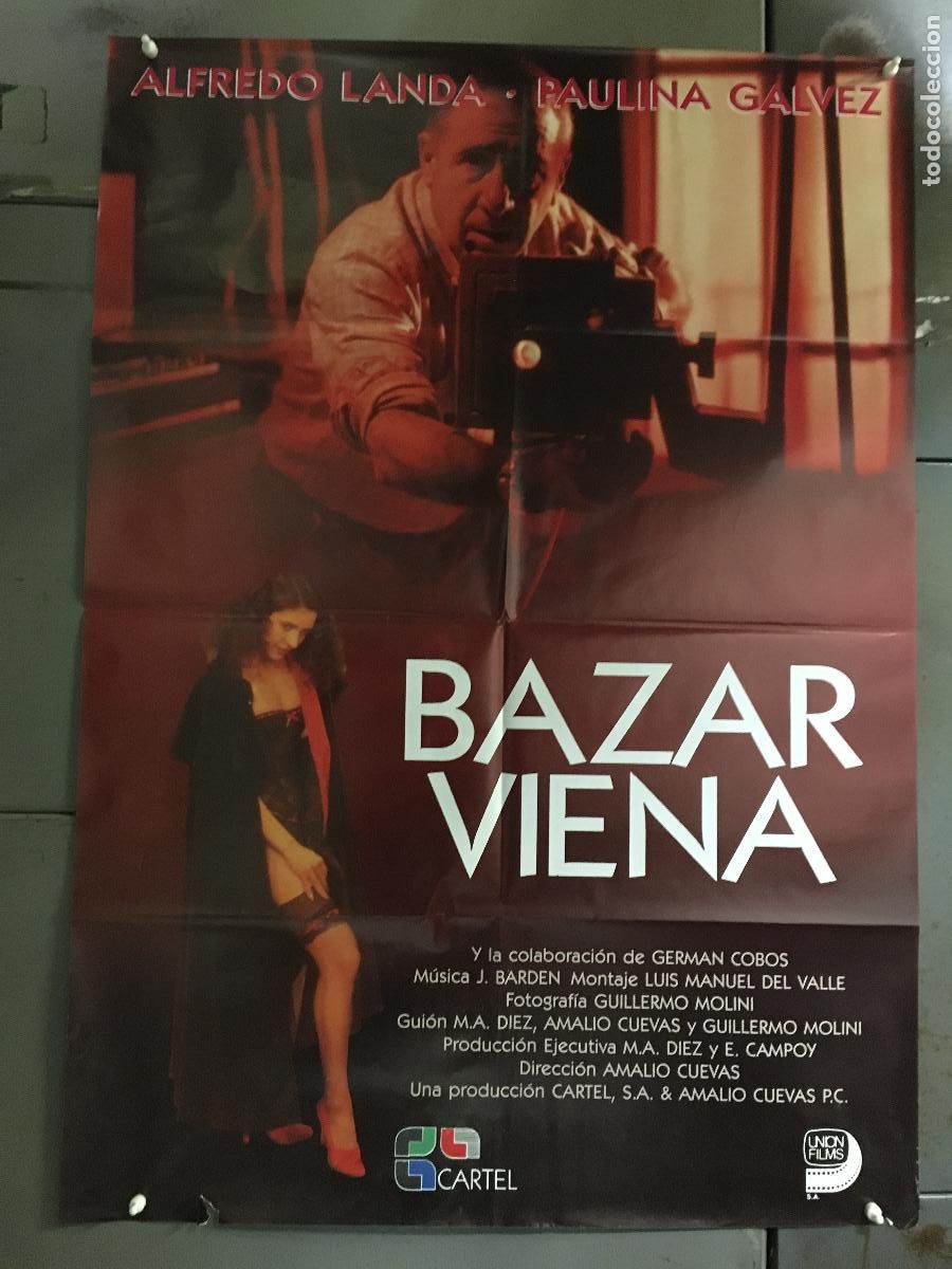 Cinema: ODC C172 BAZAR VIENA ALFREDO LANDA POSTER ORIGINAL 70X100 ESTRENO
