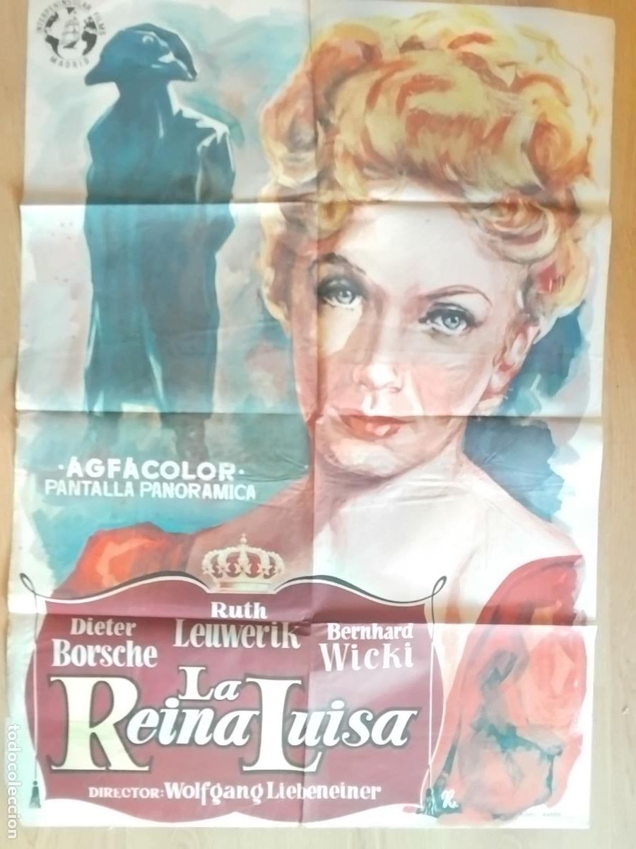 Cine: CARTEL DE CINE LA REINA LUISA 100 X 70 CM.