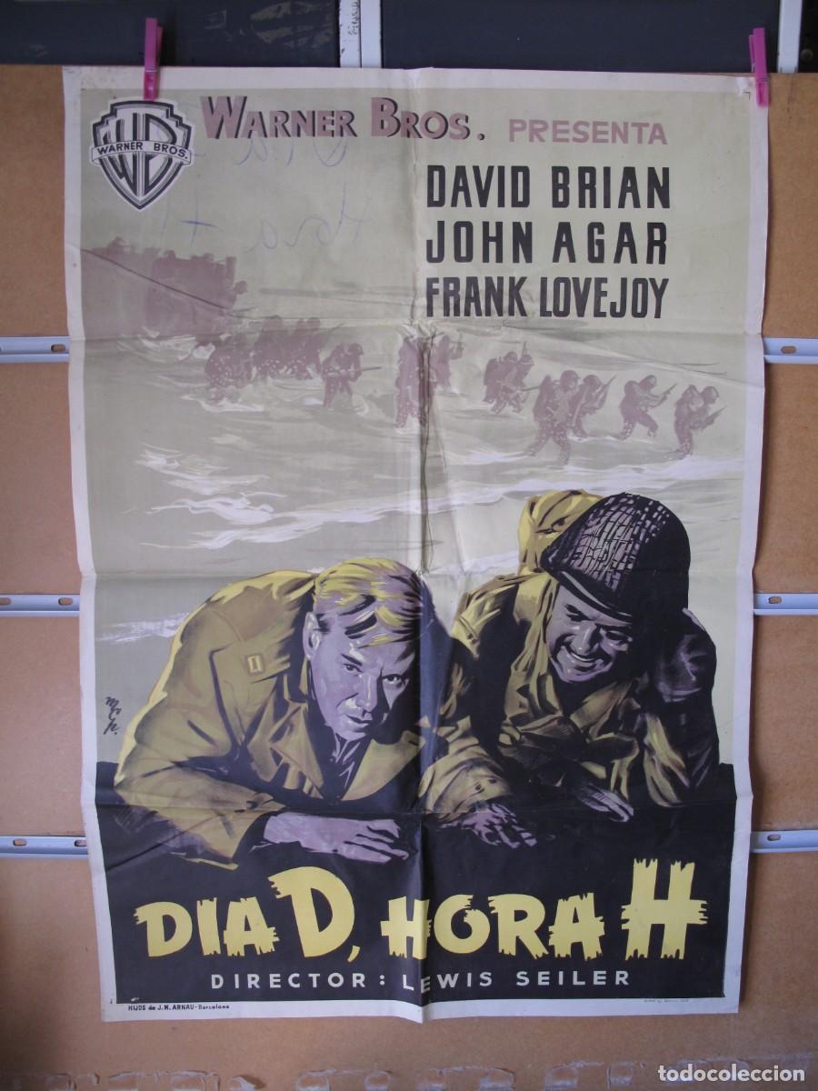Cine: DIA D HORA H POSTER ORIGINAL DEL ESTRENO