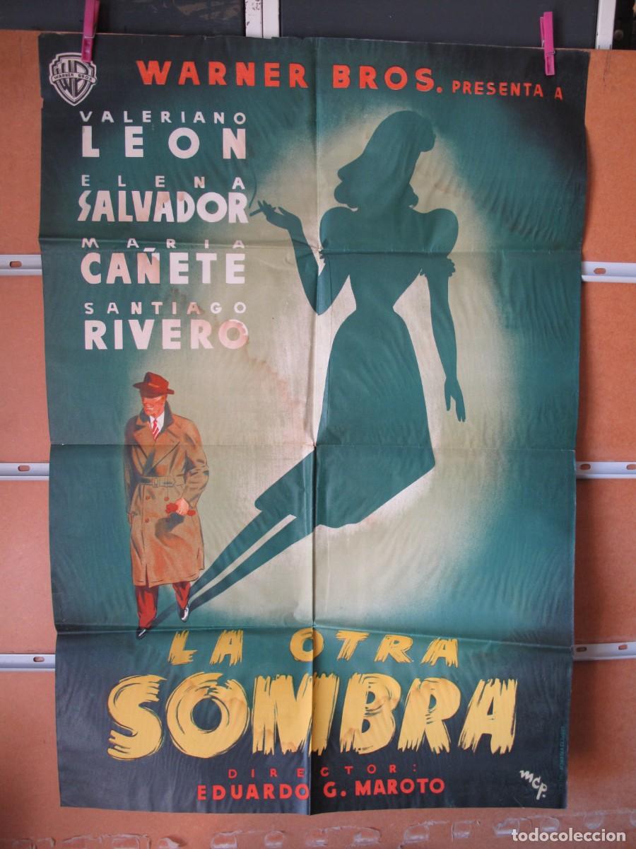 Cine: LA OTRA SOMBRA POSTER ORIGINAL DEL ESTRENO